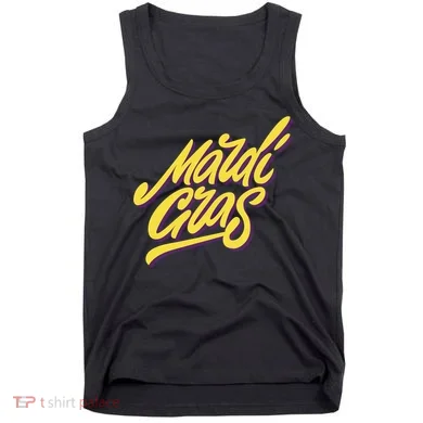 Mardi Gras Simple Style Tank Top