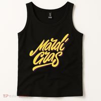 Mardi Gras Simple Style Tank Top thumb 2