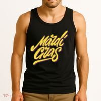 Mardi Gras Simple Style Tank Top thumb 3
