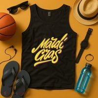 Mardi Gras Simple Style Tank Top thumb 4