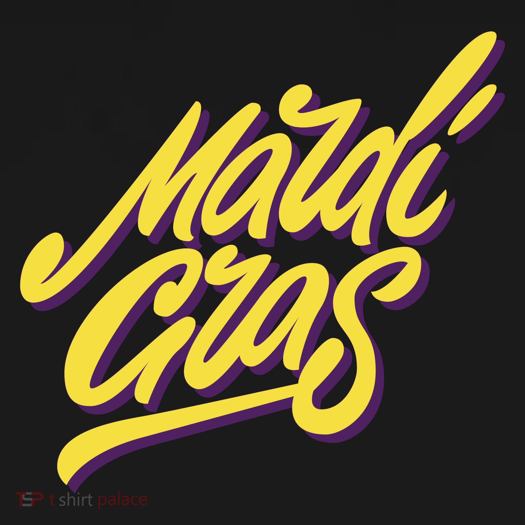 Mardi Gras Simple Style Tank Top