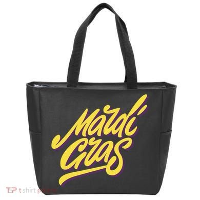 Mardi Gras Simple Style Tote Bag