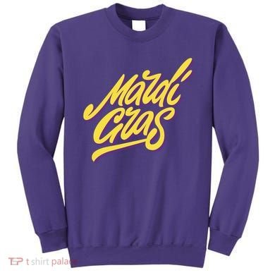 Mardi Gras Simple Style Sweatshirt