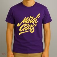 Mardi Gras Simple Style T-Shirt thumb 3