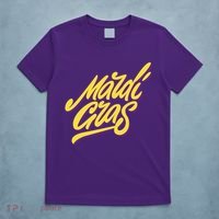 Mardi Gras Simple Style T-Shirt thumb 5