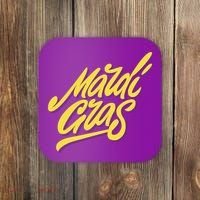 Mardi Gras Simple Style Coaster thumb 0