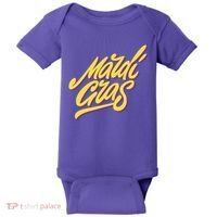 Mardi Gras Simple Style Baby Bodysuit thumb 0