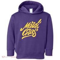 Mardi Gras Simple Style Toddler Hoodie thumb 0