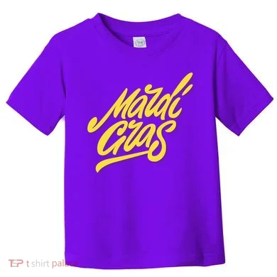 Mardi Gras Simple Style Toddler T-Shirt