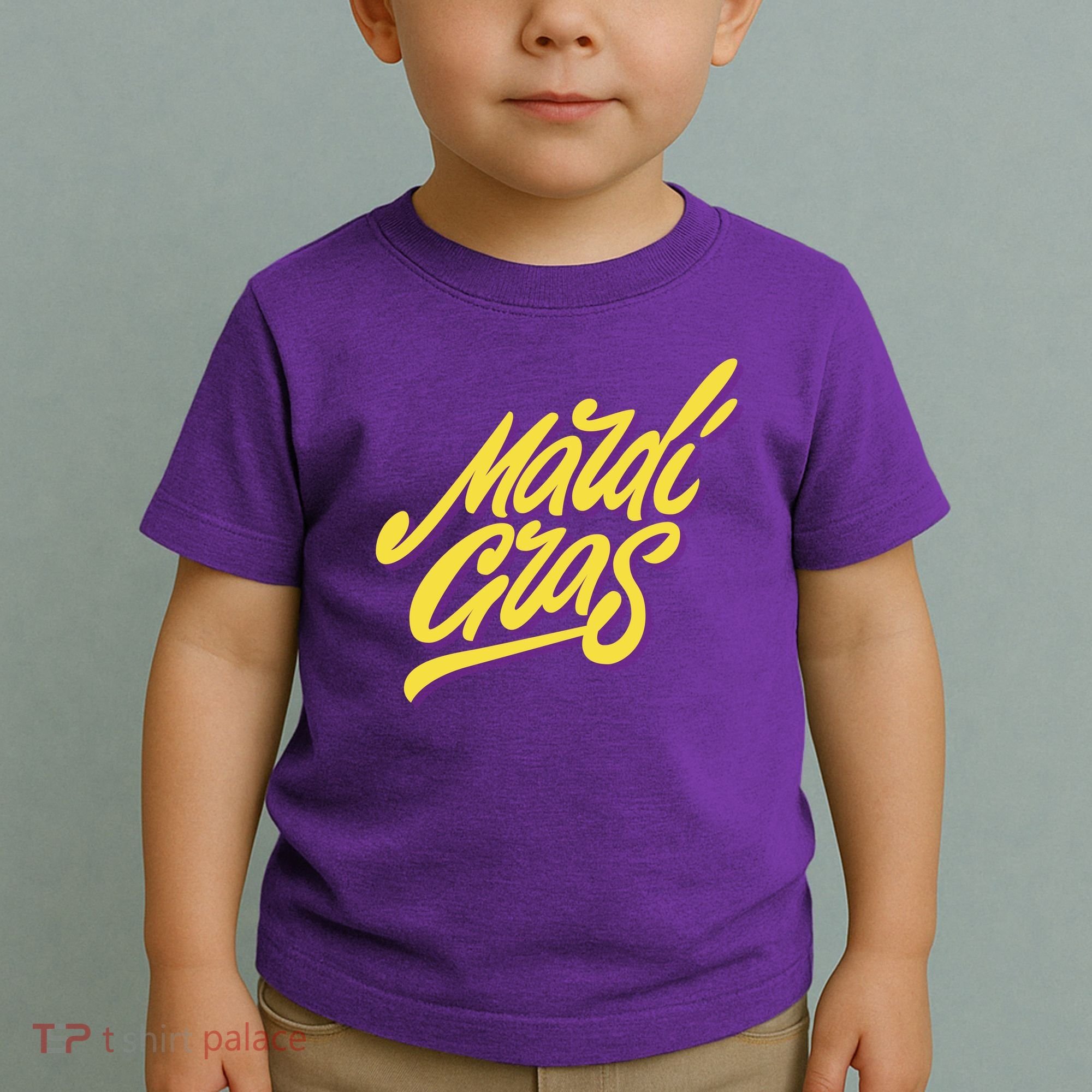 Mardi Gras Simple Style Toddler T-Shirt