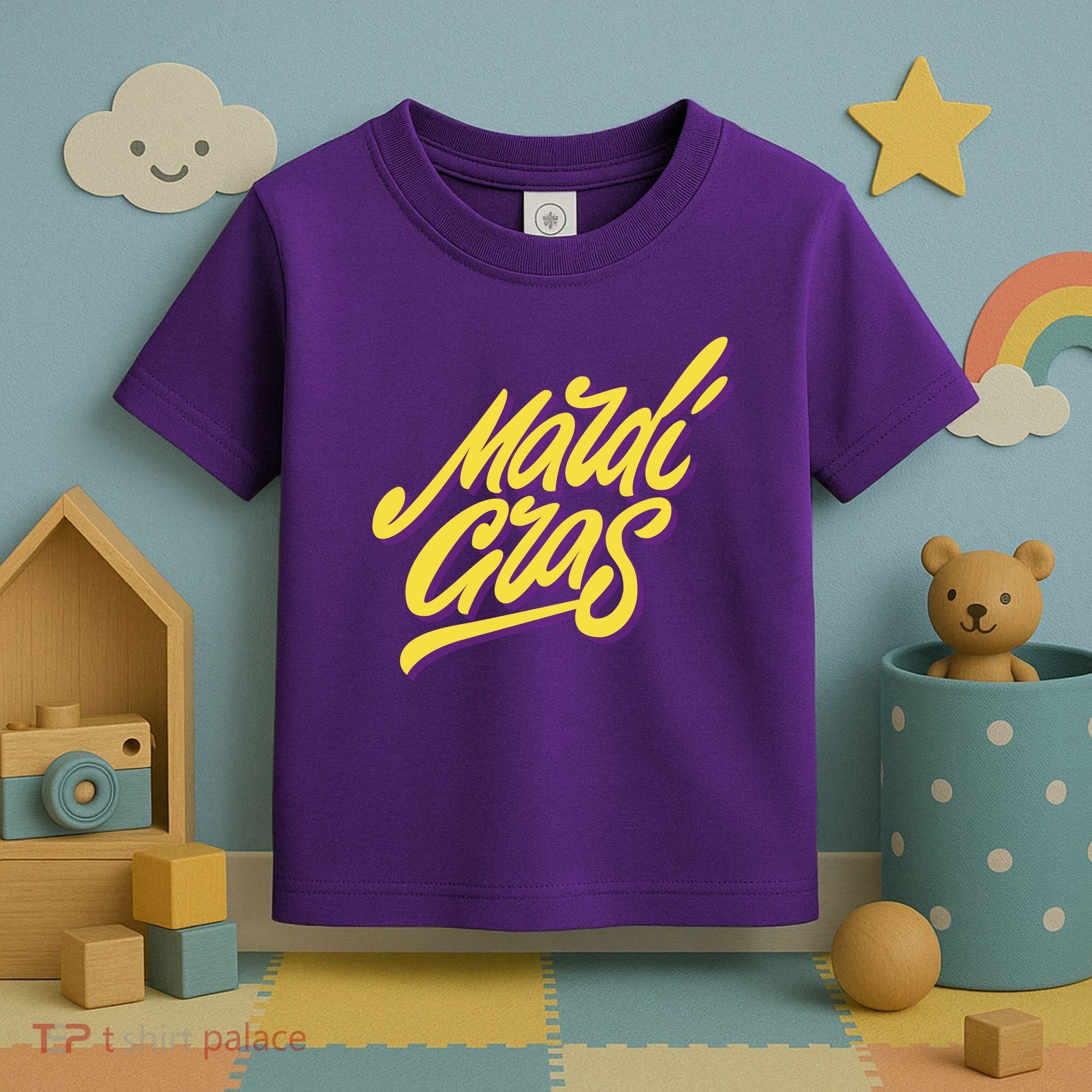 Mardi Gras Simple Style Toddler T-Shirt