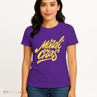 Mardi Gras Simple Style Women's T-Shirt thumb 4