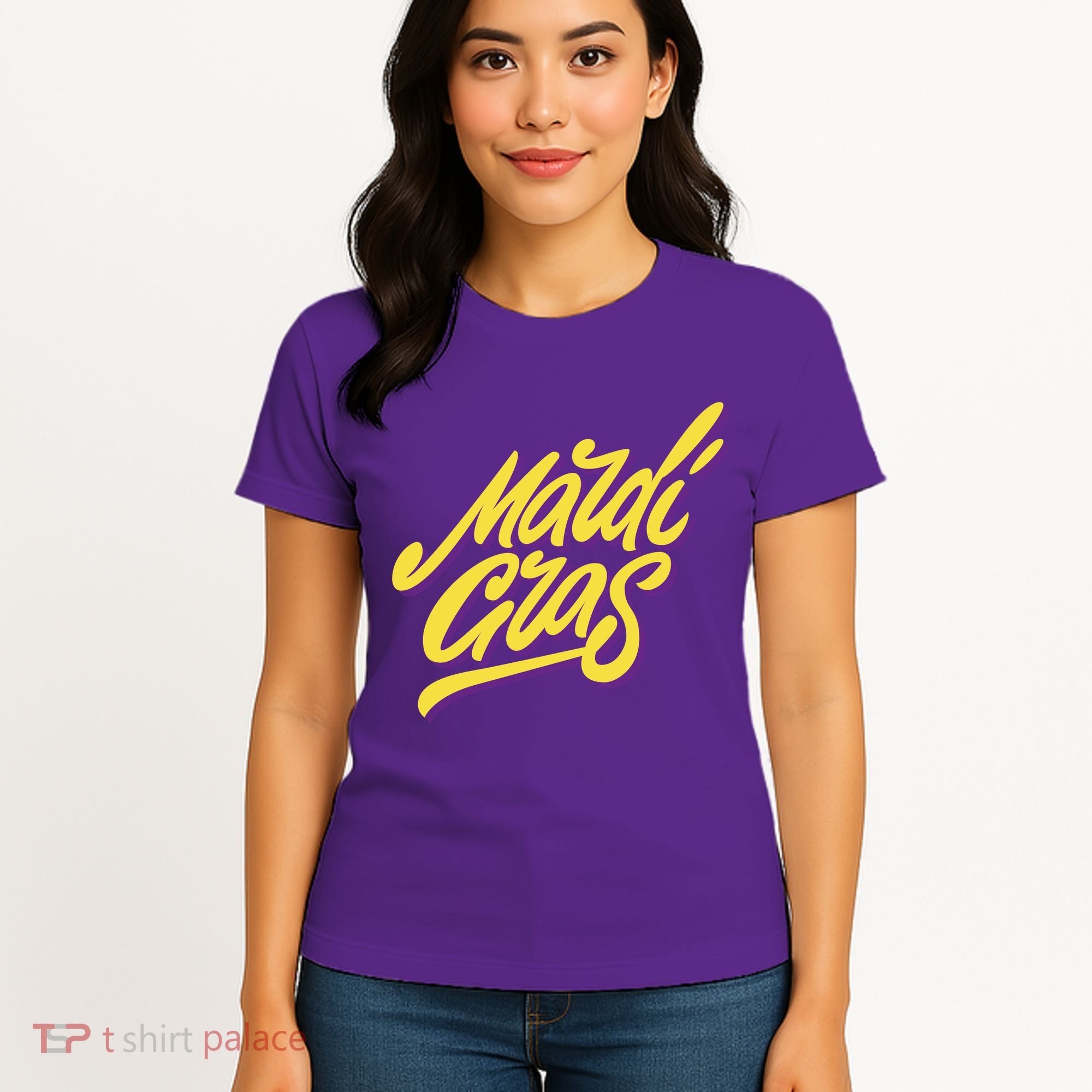 Mardi Gras Simple Style Women's T-Shirt