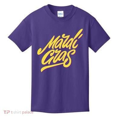 Mardi Gras Simple Style Kids T-Shirt