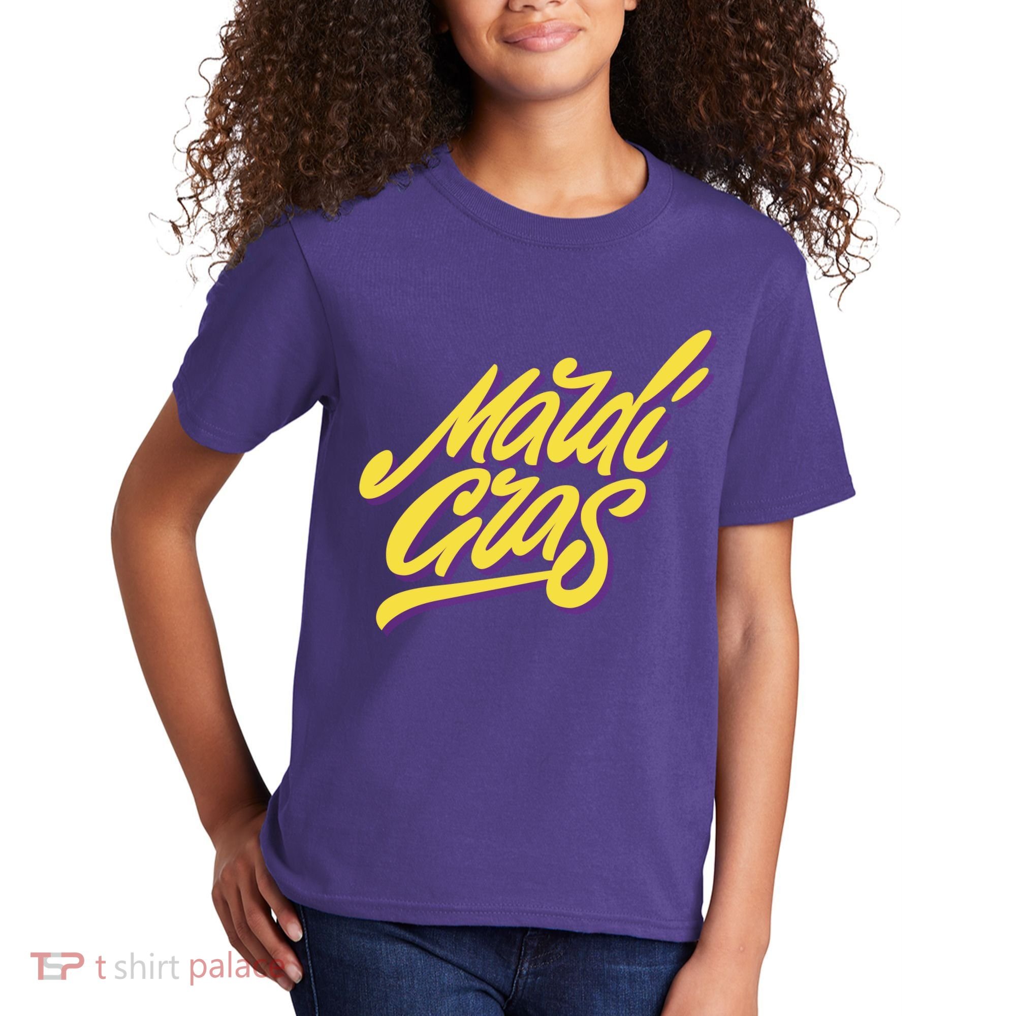 Mardi Gras Simple Style Kids T-Shirt