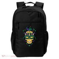Mardi Gras Skull Mask  Backpack thumb 0