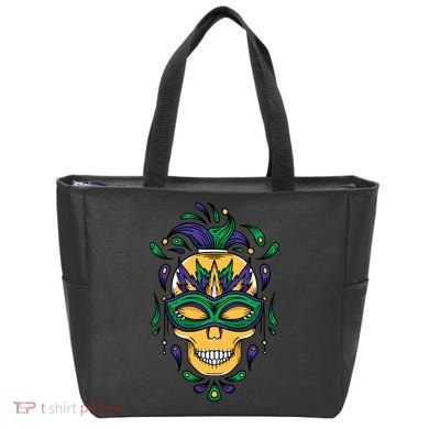 Mardi Gras Skull Mask  Tote Bag