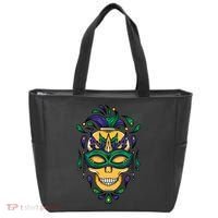 Mardi Gras Skull Mask  Tote Bag thumb 0