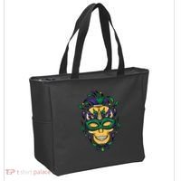 Mardi Gras Skull Mask  Tote Bag thumb 2