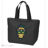 Mardi Gras Skull Mask  Tote Bag thumb 3