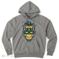 Mardi Gras Skull Mask  Hoodie thumb 0