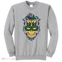 Mardi Gras Skull Mask  Sweatshirt thumb 0