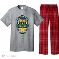 Mardi Gras Skull Mask  Pajama Set thumb 0