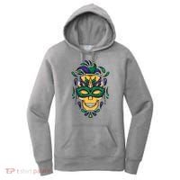 Mardi Gras Skull Mask  Women's Hoodie thumb 0