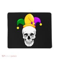 Mardi Gras Skull Parade Jester Mousepad thumb 0