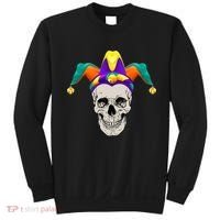 Mardi Gras Skull Party Hard Sweatshirt thumb 0