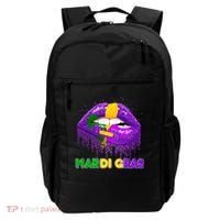 Mardi Gras Sparkle Lips Backpack thumb 0