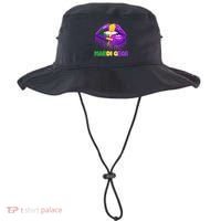 Mardi Gras Sparkle Lips Bucket Hat thumb 0