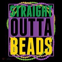 Mardi Gras Straight Outta Beads  Coffee Mug thumb 5