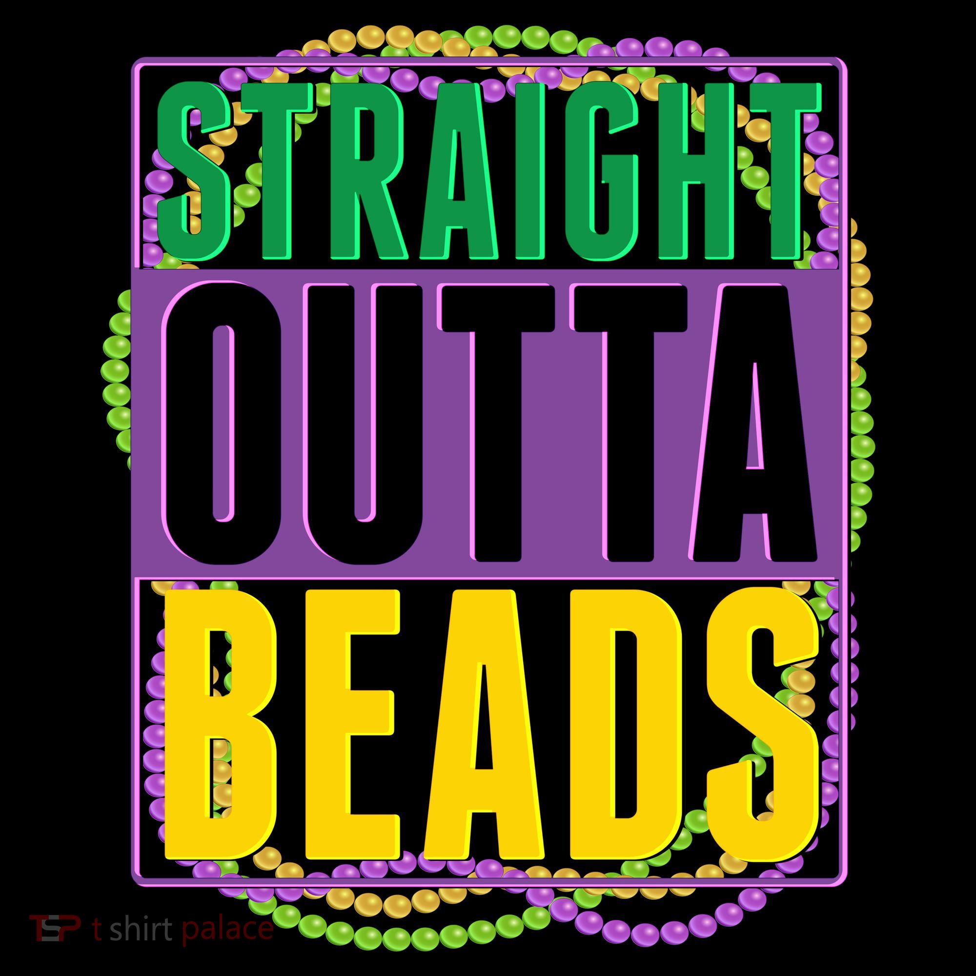 Mardi Gras Straight Outta Beads  Coffee Mug