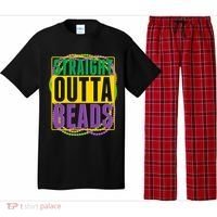 Mardi Gras Straight Outta Beads  Pajama Set thumb 0