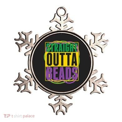 Mardi Gras Straight Outta Beads  Ornament