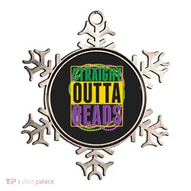 Mardi Gras Straight Outta Beads  Ornament