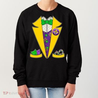 Mardi Gras Tuxedo Women's Sweatshirt