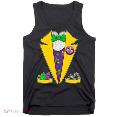 Mardi Gras Tuxedo Tank Top