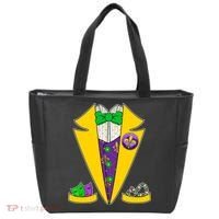 Mardi Gras Tuxedo Tote Bag thumb 0