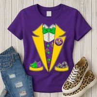 Mardi Gras Tuxedo Women's T-Shirt thumb 3