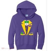Mardi Gras Tuxedo Kids Hoodie thumb 0