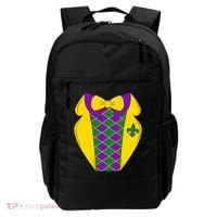 Mardi Gras Tuxedo Party Tux Backpack thumb 0