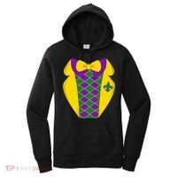 Mardi Gras Tuxedo Party Tux Women's Hoodie thumb 0