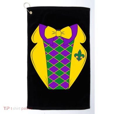 Mardi Gras Tuxedo Party Tux Golf Towel