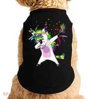 Mardi Gras Unicorn Celebration Doggie Tank thumb 0