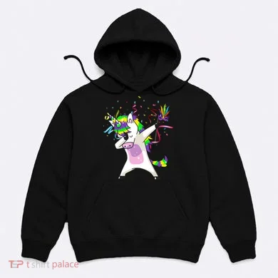Mardi Gras Unicorn Celebration Hoodie