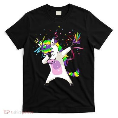 Mardi Gras Unicorn Celebration T-Shirt