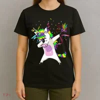 Mardi Gras Unicorn Celebration T-Shirt thumb 4