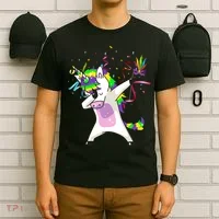 Mardi Gras Unicorn Celebration T-Shirt thumb 6